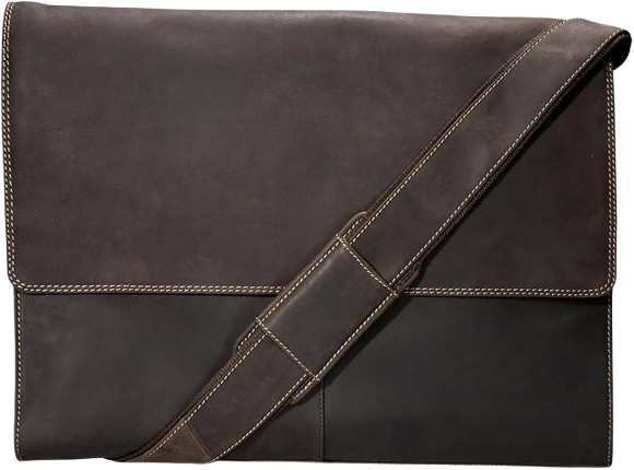Half Flap Extra Large Hunter Messenger Bag
